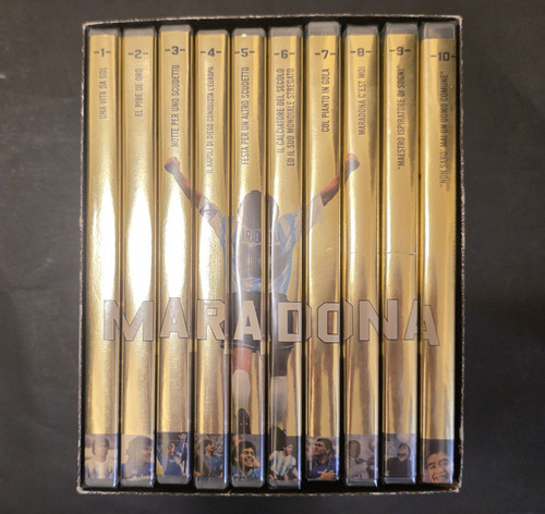 Cofanetto dvd maradona - 10,