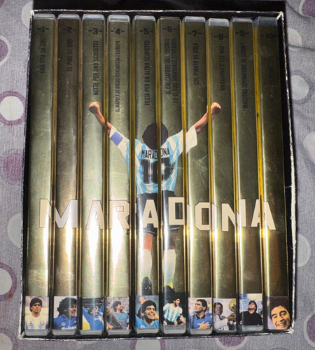 Maradona dvd box - maradona, 10