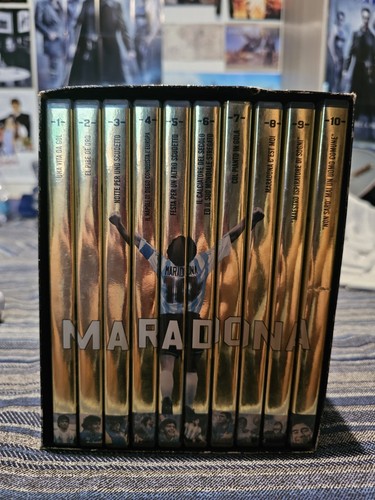 Maradona box cofanetto dvd - maradona,
